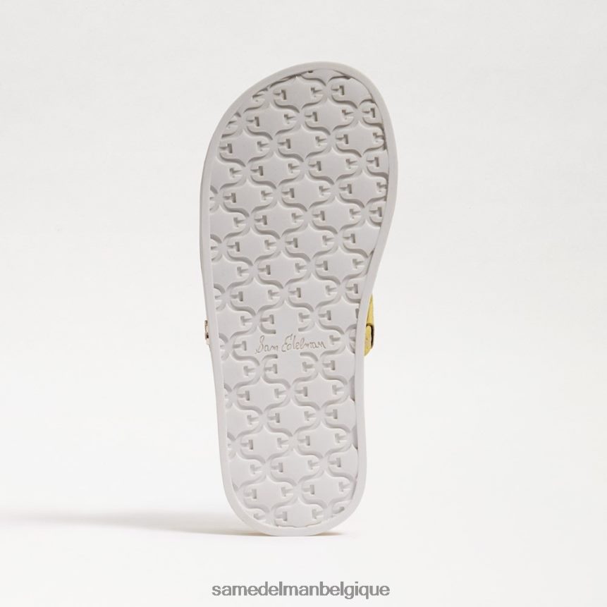 sandale valeri Sam Edelman enfants cuir jaune beurre JZ0XZ01048 chaussure