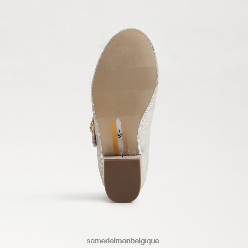 Mary Jane à talon bloc Talia Sam Edelman enfants argent doux JZ0XZ01047 chaussure