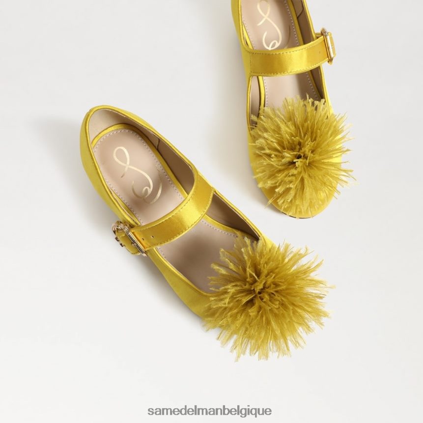 Mary Jane à talon bloc Talia Sam Edelman enfants ocre JZ0XZ01045 chaussure