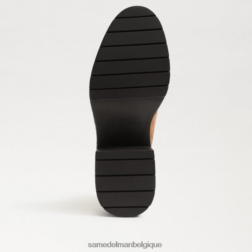 botte chelsea anderson Sam Edelman femmes marron frontière JZ0XZ0756 chaussure