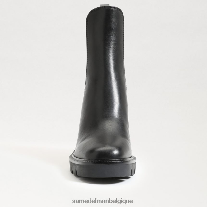 bottines chelsea rollins Sam Edelman femmes Cuir noir JZ0XZ0749 chaussure