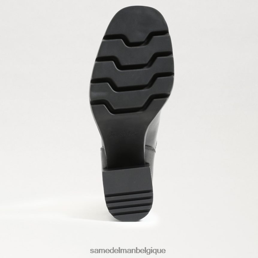 bottines chelsea rollins Sam Edelman femmes Cuir noir JZ0XZ0749 chaussure