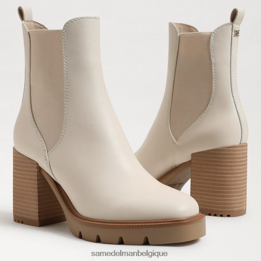 bottines chelsea rollins Sam Edelman femmes ivoire moderne JZ0XZ0750 chaussure