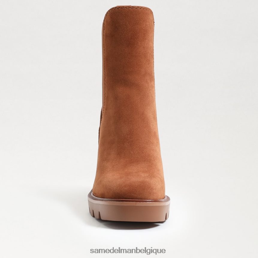 bottines chelsea rollins Sam Edelman femmes marron frontière JZ0XZ0751 chaussure