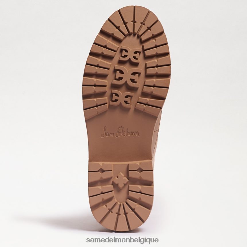 bottines chelsea à semelle crantée Leone Sam Edelman femmes daim sésame JZ0XZ0871 chaussure