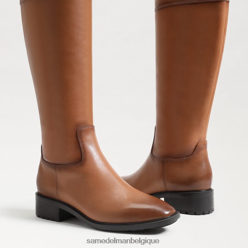 botte d'équitation drina Sam Edelman femmes nouveau whisky JZ0XZ0793 chaussure