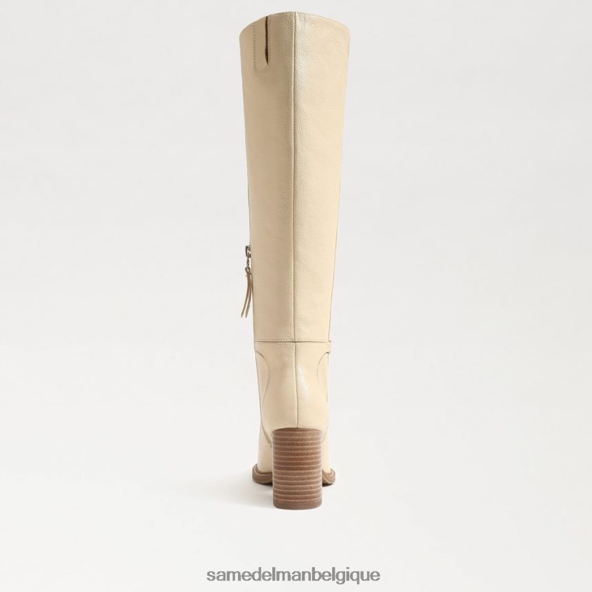 botte haute Elsy Sam Edelman femmes coquille d'oeuf JZ0XZ0797 chaussure