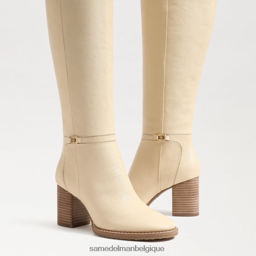 botte haute Elsy Sam Edelman femmes coquille d'oeuf JZ0XZ0797 chaussure