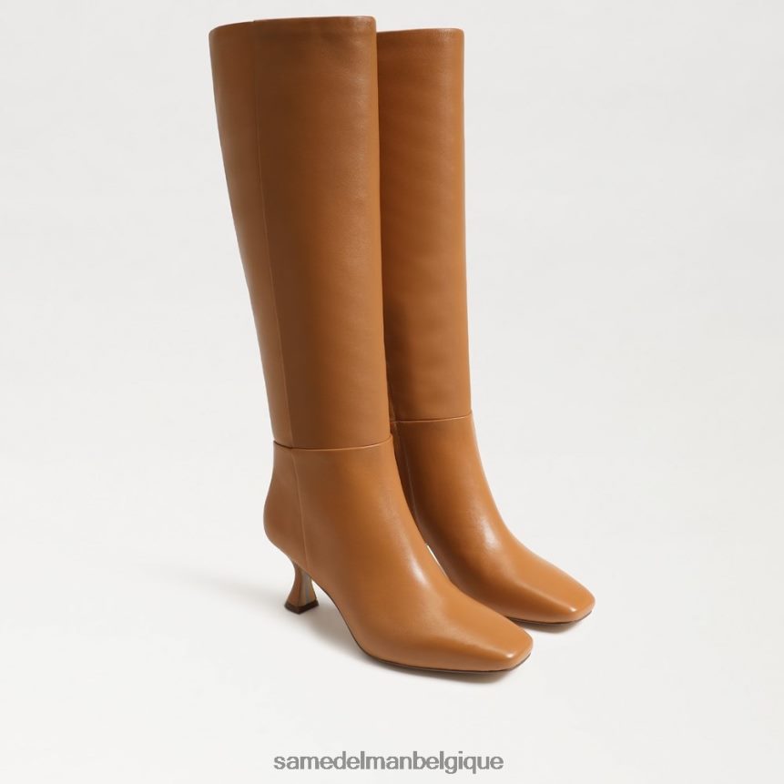 botte haute leigh Sam Edelman femmes caramel JZ0XZ0824 chaussure