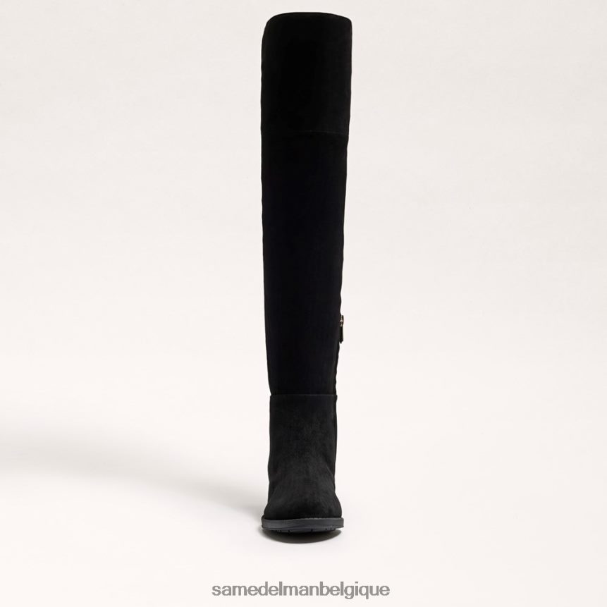 cuissarde Pam Sam Edelman femmes Suède noir JZ0XZ0777 chaussure