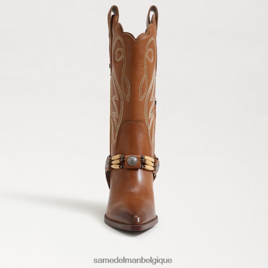 botte western jackie Sam Edelman femmes châtaigne grillée JZ0XZ0835 chaussure