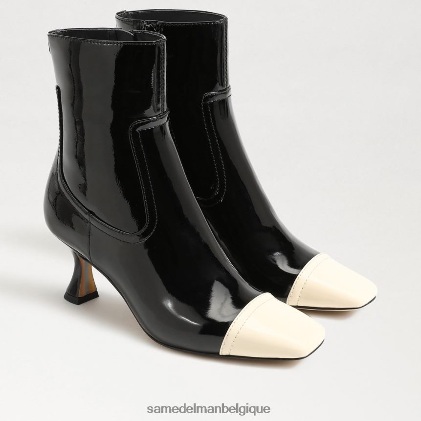 bottillon Livia Sam Edelman femmes noir/ivoire moderne JZ0XZ0848 chaussure