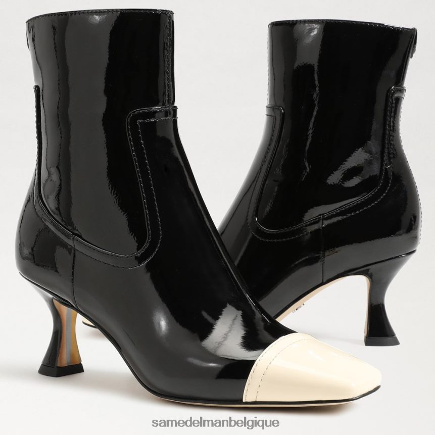 bottillon Livia Sam Edelman femmes noir/ivoire moderne JZ0XZ0848 chaussure