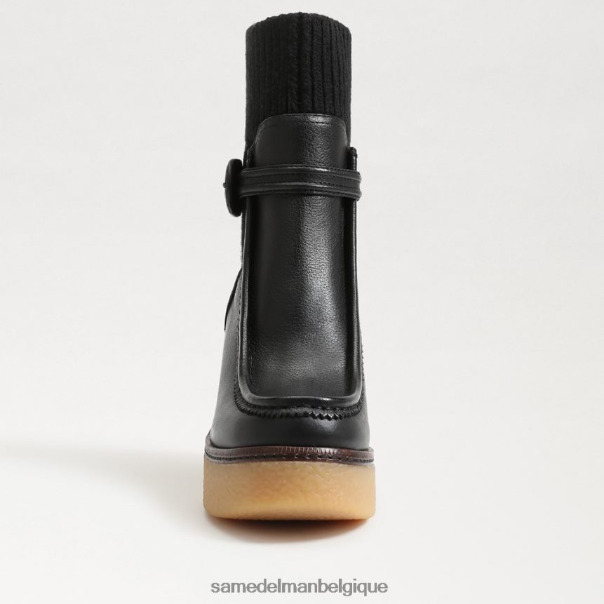 bottillon de Sidney Sam Edelman femmes Cuir noir JZ0XZ0873 chaussure