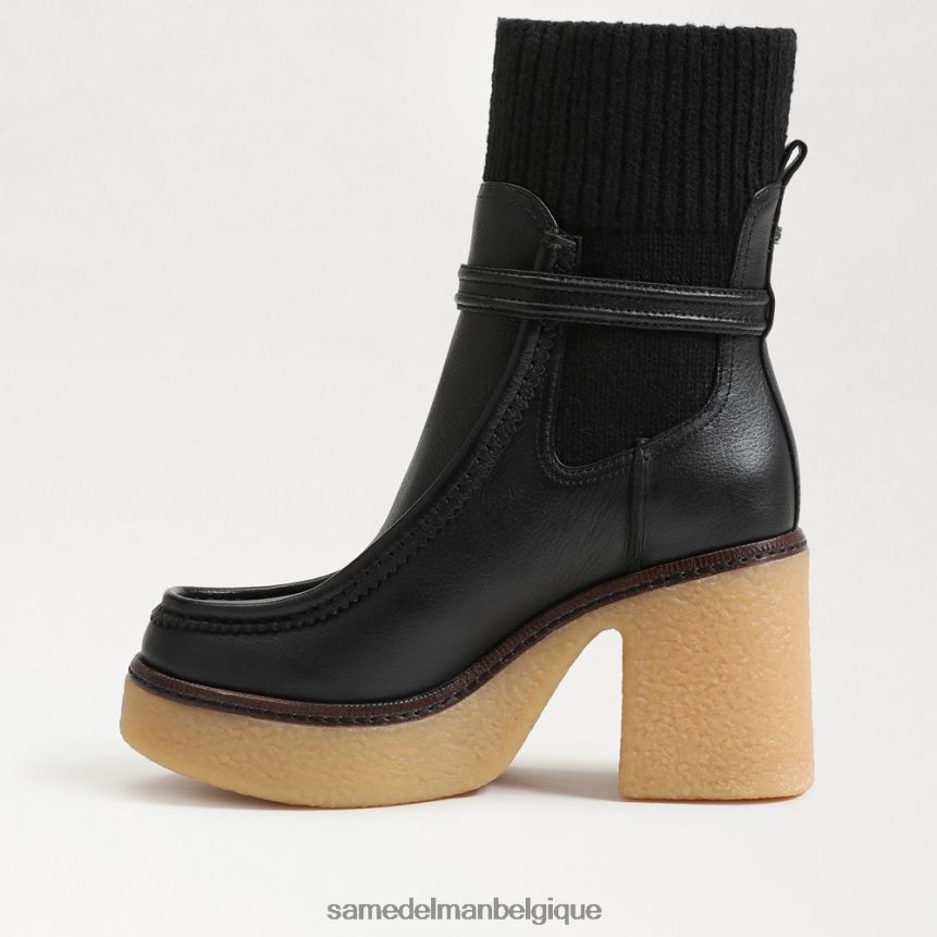 bottillon de Sidney Sam Edelman femmes Cuir noir JZ0XZ0873 chaussure
