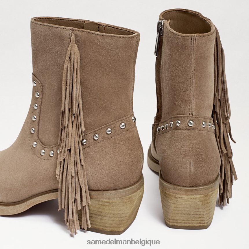 bottillon à franges bernie Sam Edelman femmes daim de cèdre JZ0XZ0732 chaussure