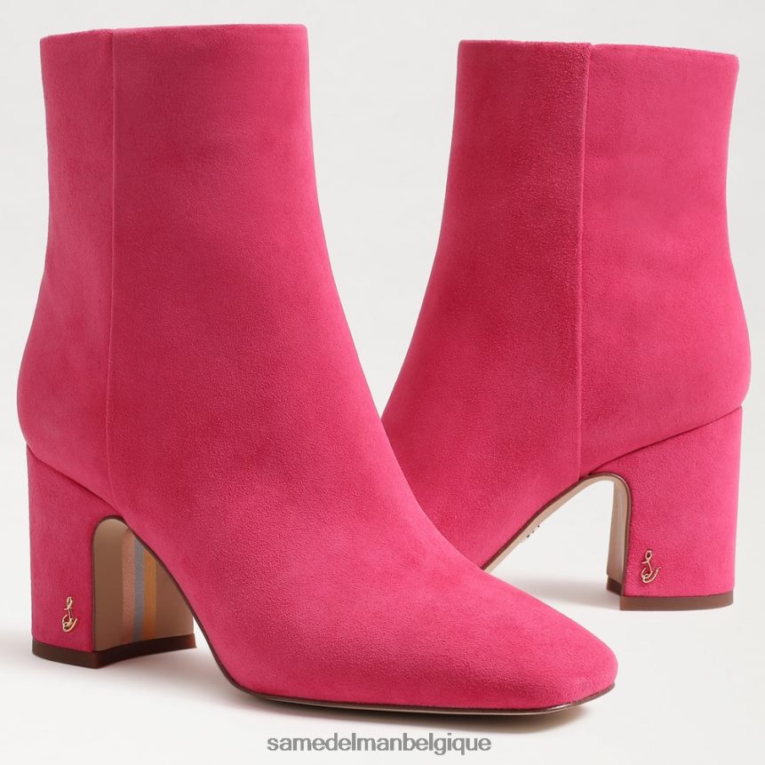 bottine fauve Sam Edelman femmes dahlia rose JZ0XZ0790 chaussure