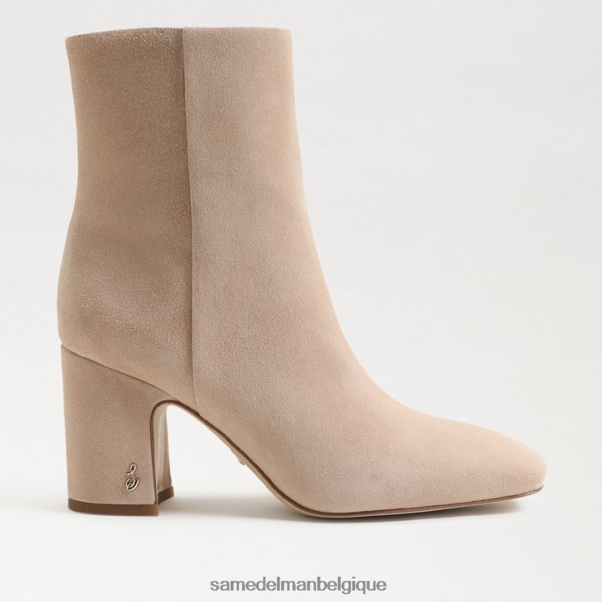 bottine fauve Sam Edelman femmes daim d'avoine chaud JZ0XZ0786 chaussure