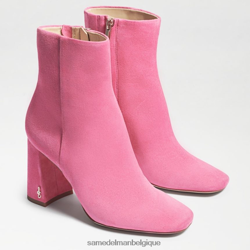 bottines codie Sam Edelman femmes daim confettis rose JZ0XZ0450 chaussure