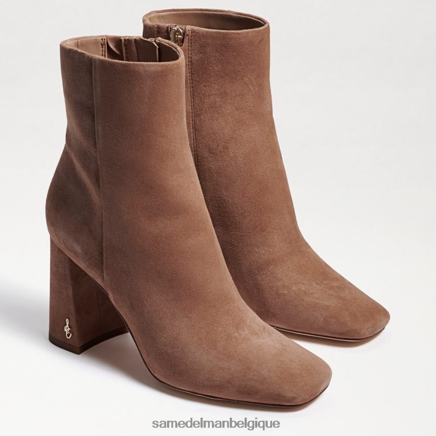 bottines codie Sam Edelman femmes daim praliné JZ0XZ0452 chaussure