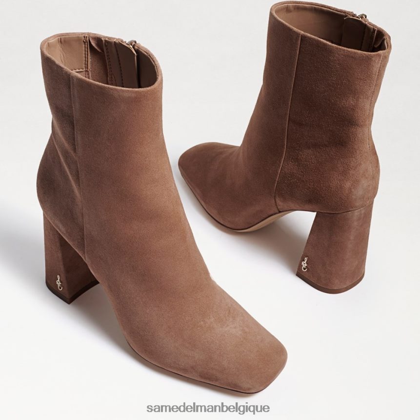 bottines codie Sam Edelman femmes daim praliné JZ0XZ0452 chaussure