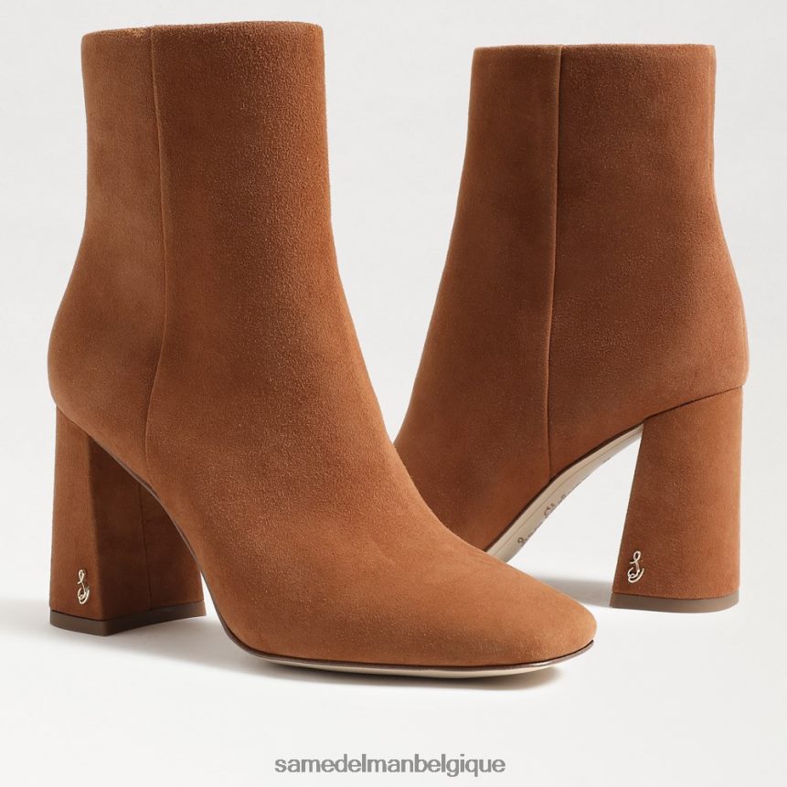 bottines codie Sam Edelman femmes marron frontière JZ0XZ0449 chaussure