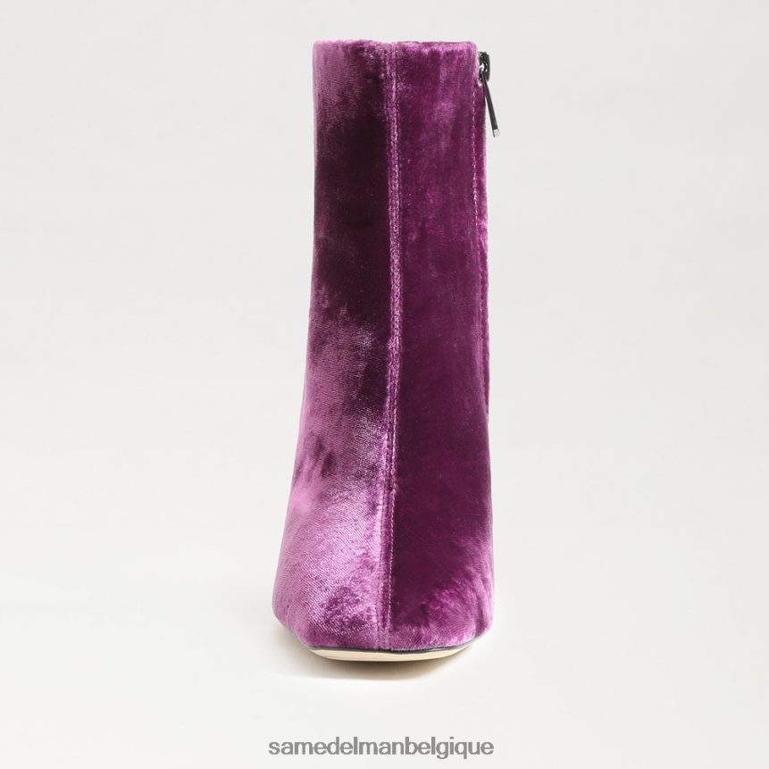 bottines codie Sam Edelman femmes velours orchidée profond JZ0XZ0448 chaussure
