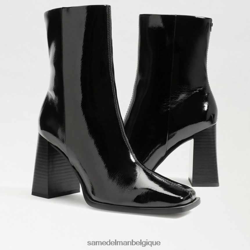 bottines ivette Sam Edelman femmes vernis noir JZ0XZ0805 chaussure