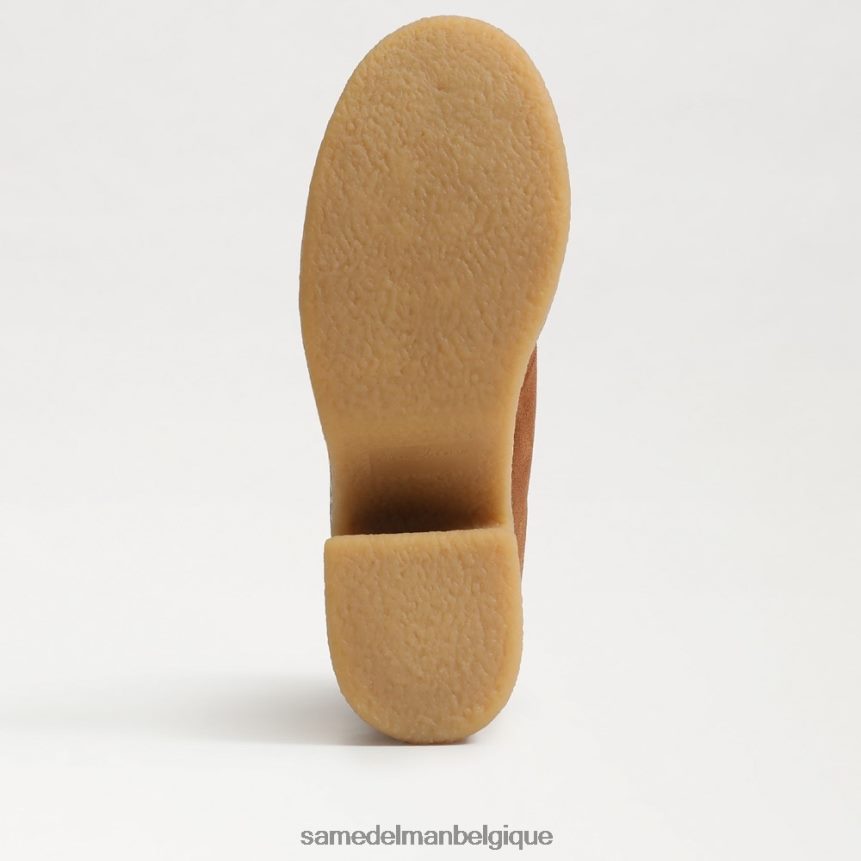 bottines à lacets shaw Sam Edelman femmes marron frontière JZ0XZ0844 chaussure