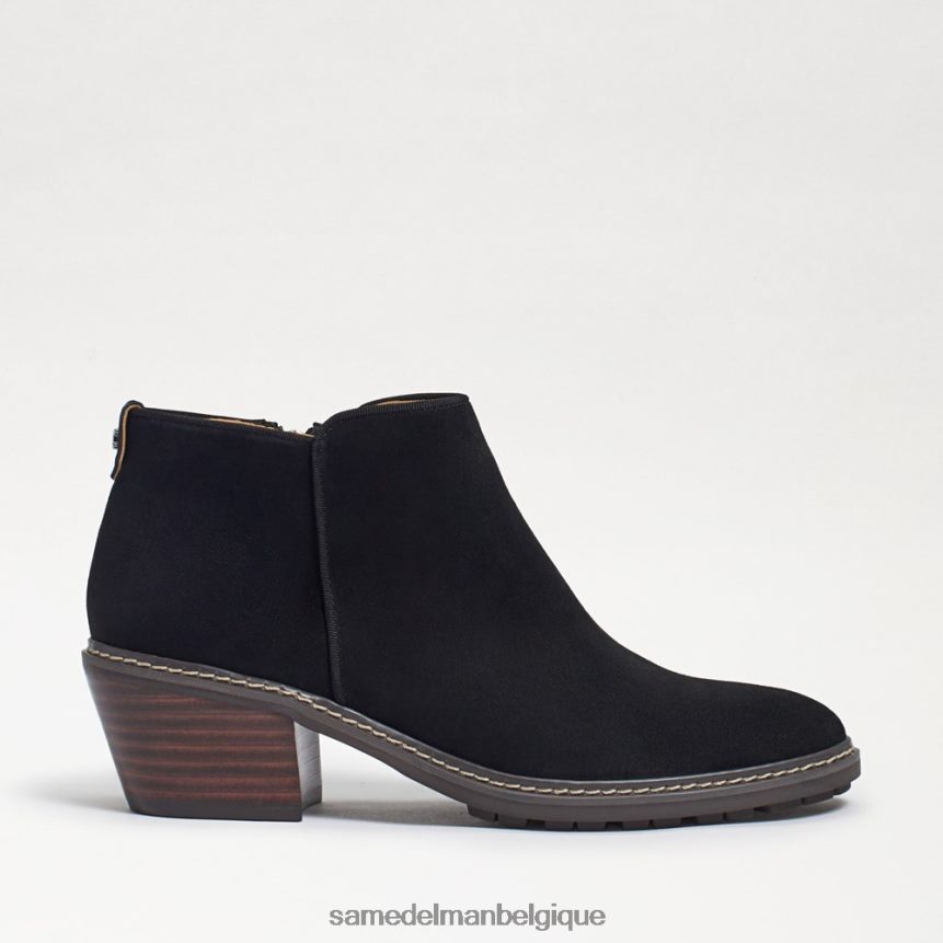 bottines pryce Sam Edelman femmes Suède noir JZ0XZ0376 chaussure