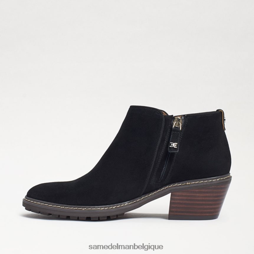 bottines pryce Sam Edelman femmes Suède noir JZ0XZ0376 chaussure