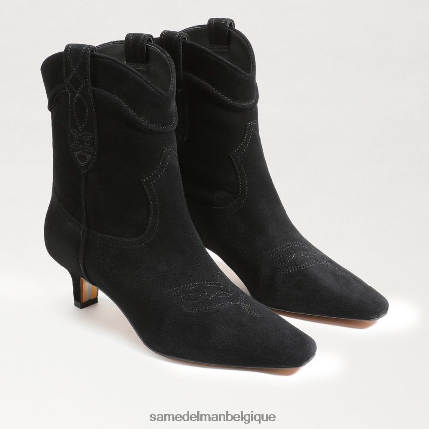bottines taryn Sam Edelman femmes Suède noir JZ0XZ0811 chaussure