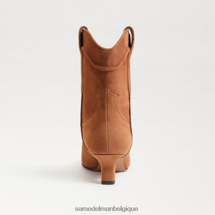 bottines taryn Sam Edelman femmes marron frontière JZ0XZ0810 chaussure