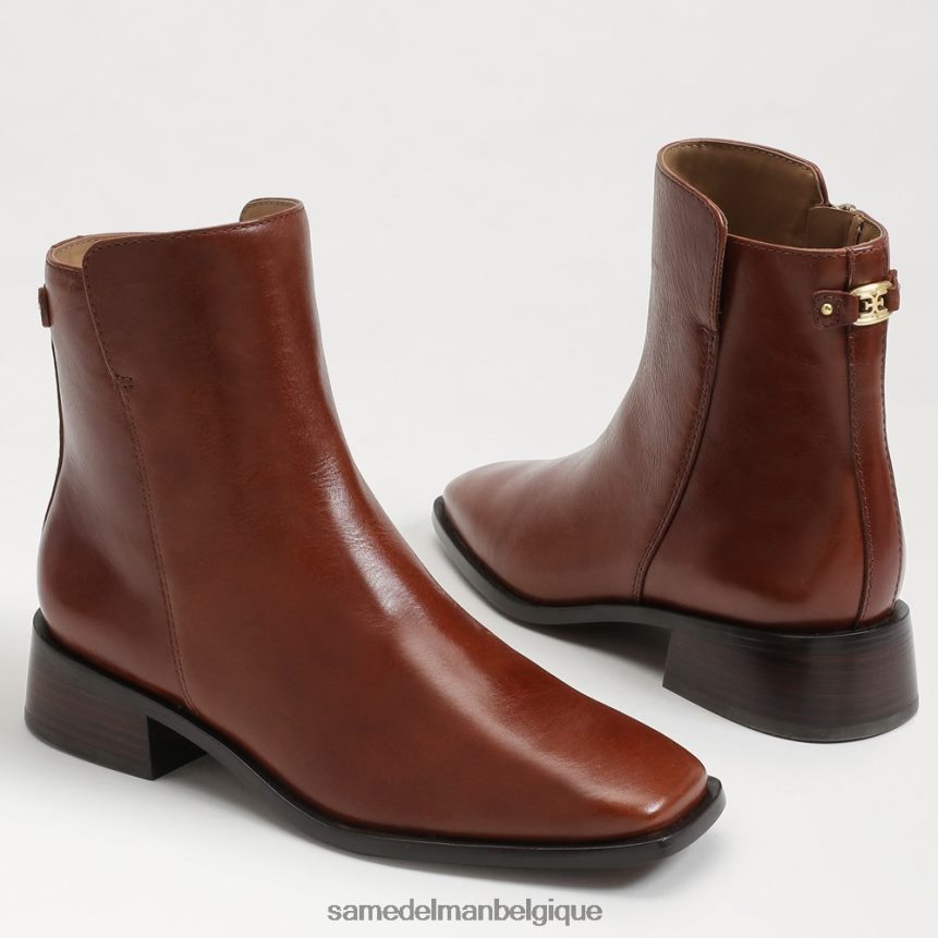 bottines thatcher Sam Edelman femmes eau-de-vie brûlée JZ0XZ0799 chaussure