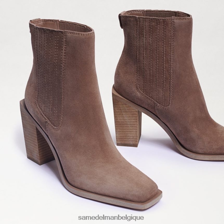 emalia bottillon Sam Edelman femmes daim taupe foncé JZ0XZ0858 chaussure