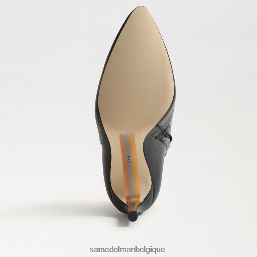 talon chausson wrenley Sam Edelman femmes Cuir noir JZ0XZ0831 chaussure