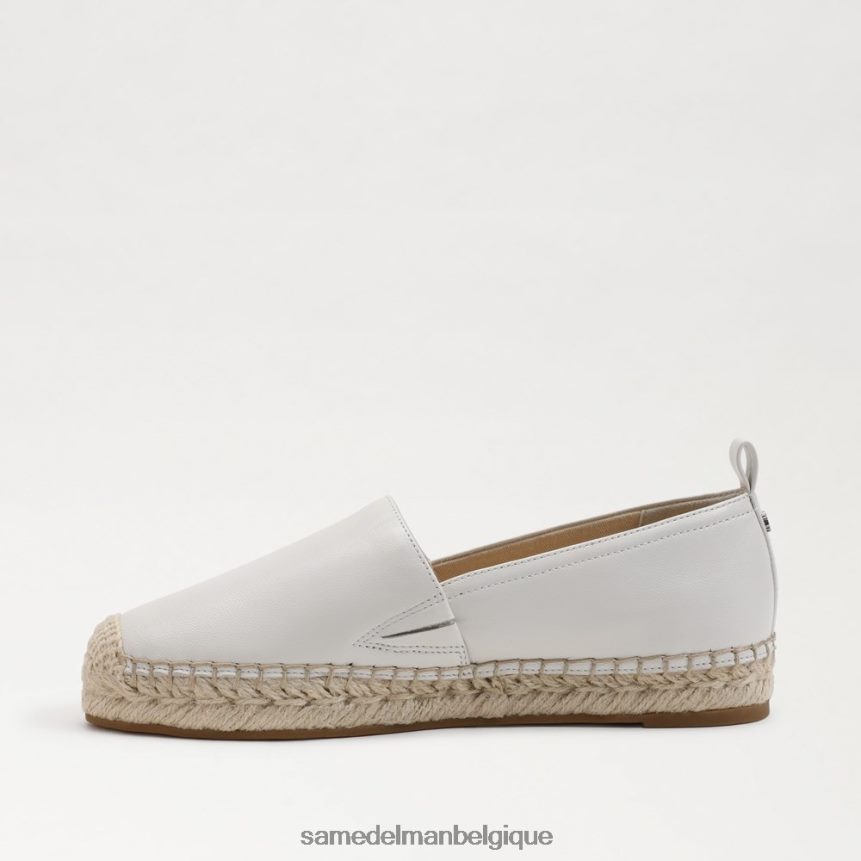 espadrilles krista Sam Edelman femmes blanc brillant JZ0XZ0279 chaussure