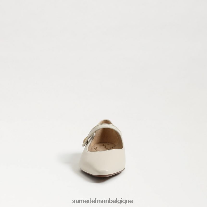 jene mary jane bout pointu plat Sam Edelman femmes ivoire moderne JZ0XZ0542 chaussure