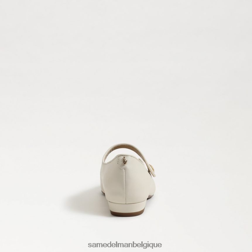 jene mary jane bout pointu plat Sam Edelman femmes ivoire moderne JZ0XZ0542 chaussure