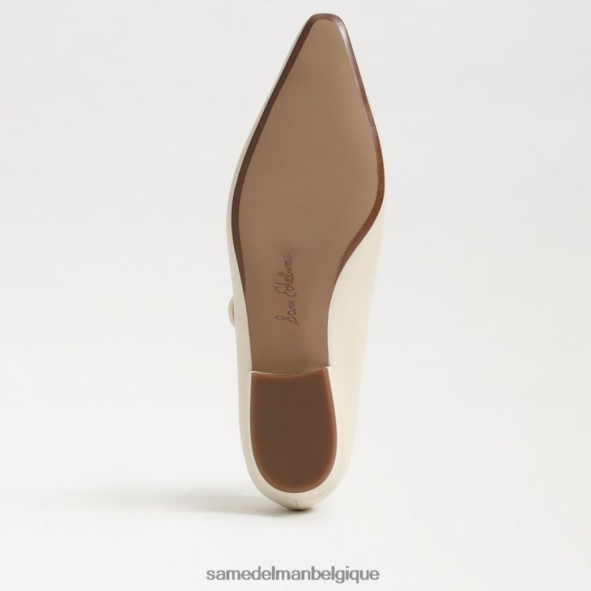 jene mary jane bout pointu plat Sam Edelman femmes ivoire moderne JZ0XZ0542 chaussure