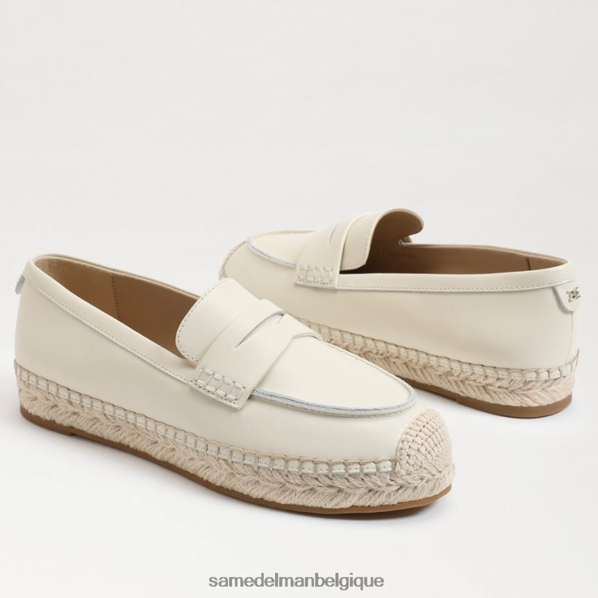 mocassins plats espadrilles kai Sam Edelman femmes ivoire moderne JZ0XZ0201 chaussure