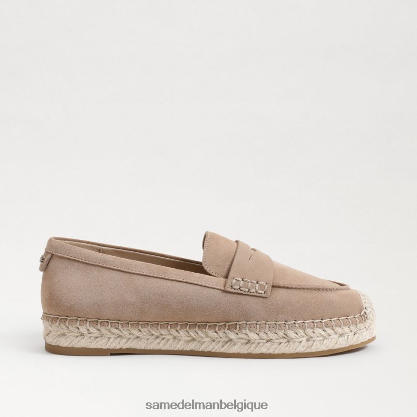 mocassins plats espadrilles kai Sam Edelman femmes taupe toscan JZ0XZ0205 chaussure