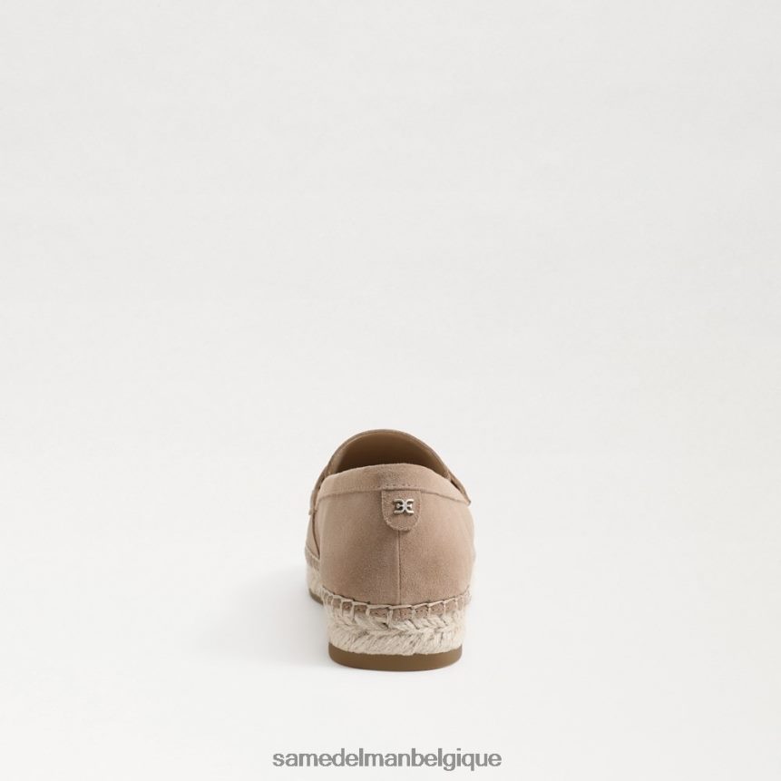 mocassins plats espadrilles kai Sam Edelman femmes taupe toscan JZ0XZ0205 chaussure