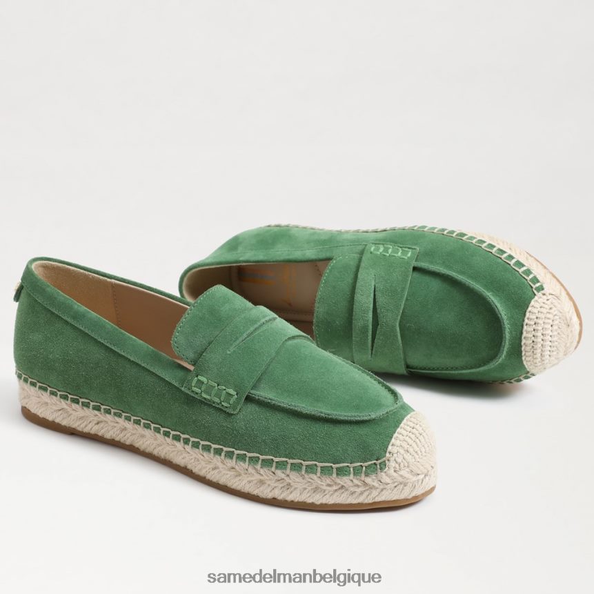 mocassins plats espadrilles kai Sam Edelman femmes thym vert JZ0XZ0204 chaussure