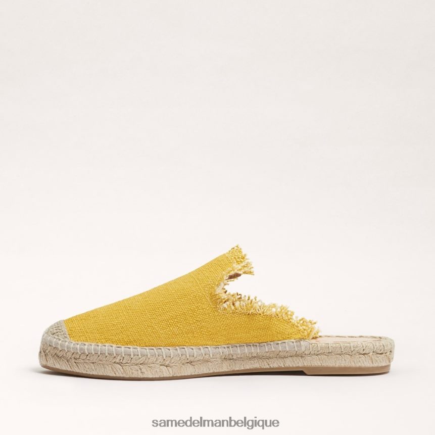 mule espadrille fernanda Sam Edelman femmes jaune JZ0XZ0644 chaussure