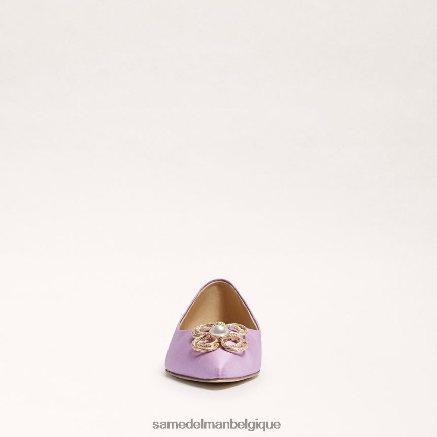 wanda tour bout pointu plat Sam Edelman femmes lilachaze JZ0XZ0272 chaussure