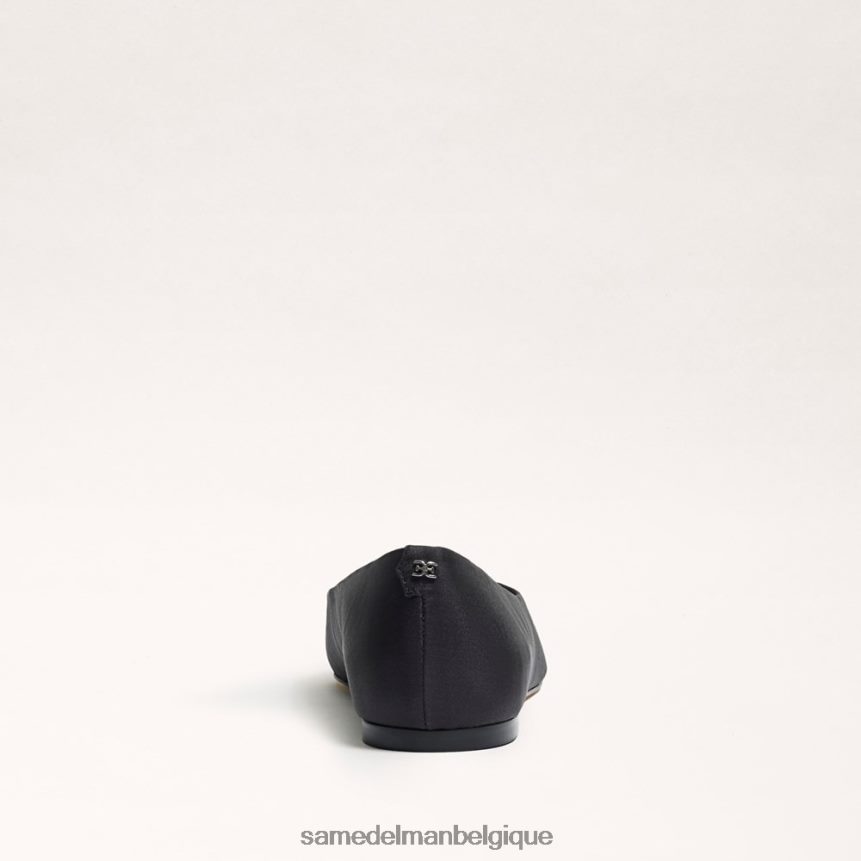 wanda tour bout pointu plat Sam Edelman femmes tissu noir JZ0XZ0271 chaussure