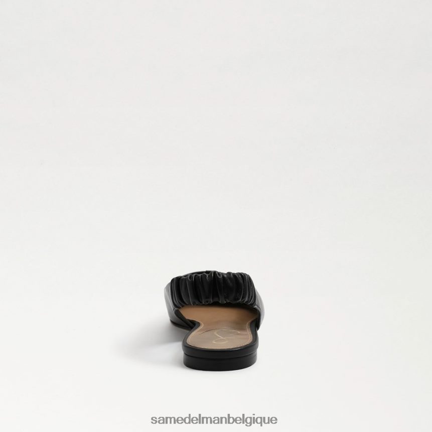 Whitney à bride arrière et bout pointu Sam Edelman femmes Cuir noir JZ0XZ0736 chaussure