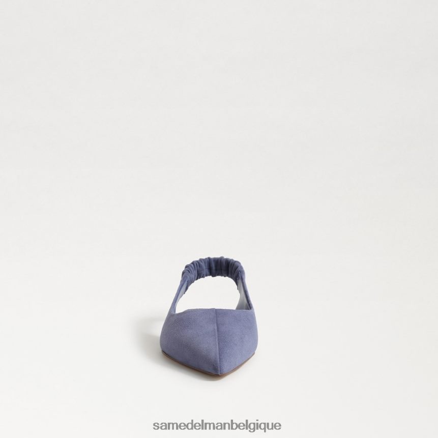 Whitney à bride arrière et bout pointu Sam Edelman femmes violette poussiéreuse JZ0XZ0740 chaussure