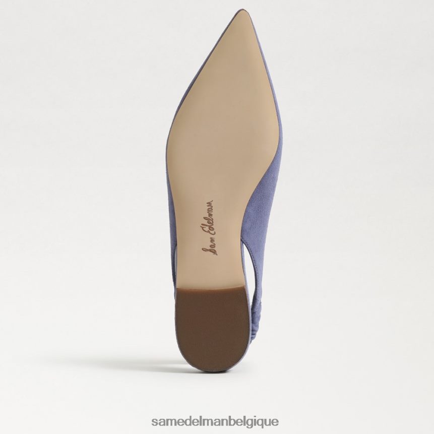 Whitney à bride arrière et bout pointu Sam Edelman femmes violette poussiéreuse JZ0XZ0740 chaussure